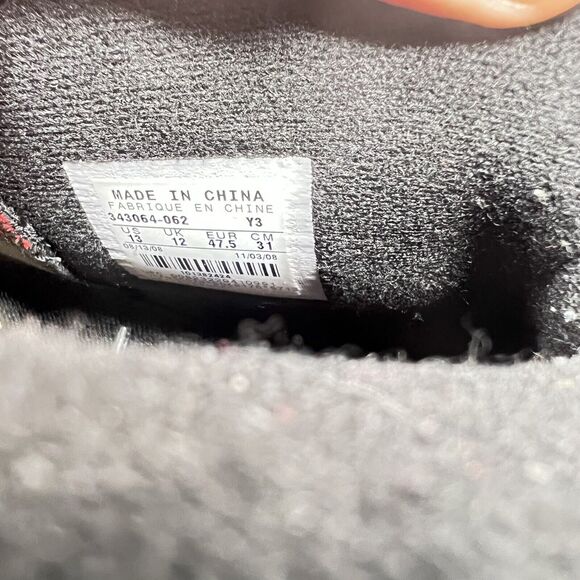 Nike Air Jordan Infared Fusion AJF AJF6 343064-062 Retro AF1 Air Force 1 Size 13 - Picture 8 of 12